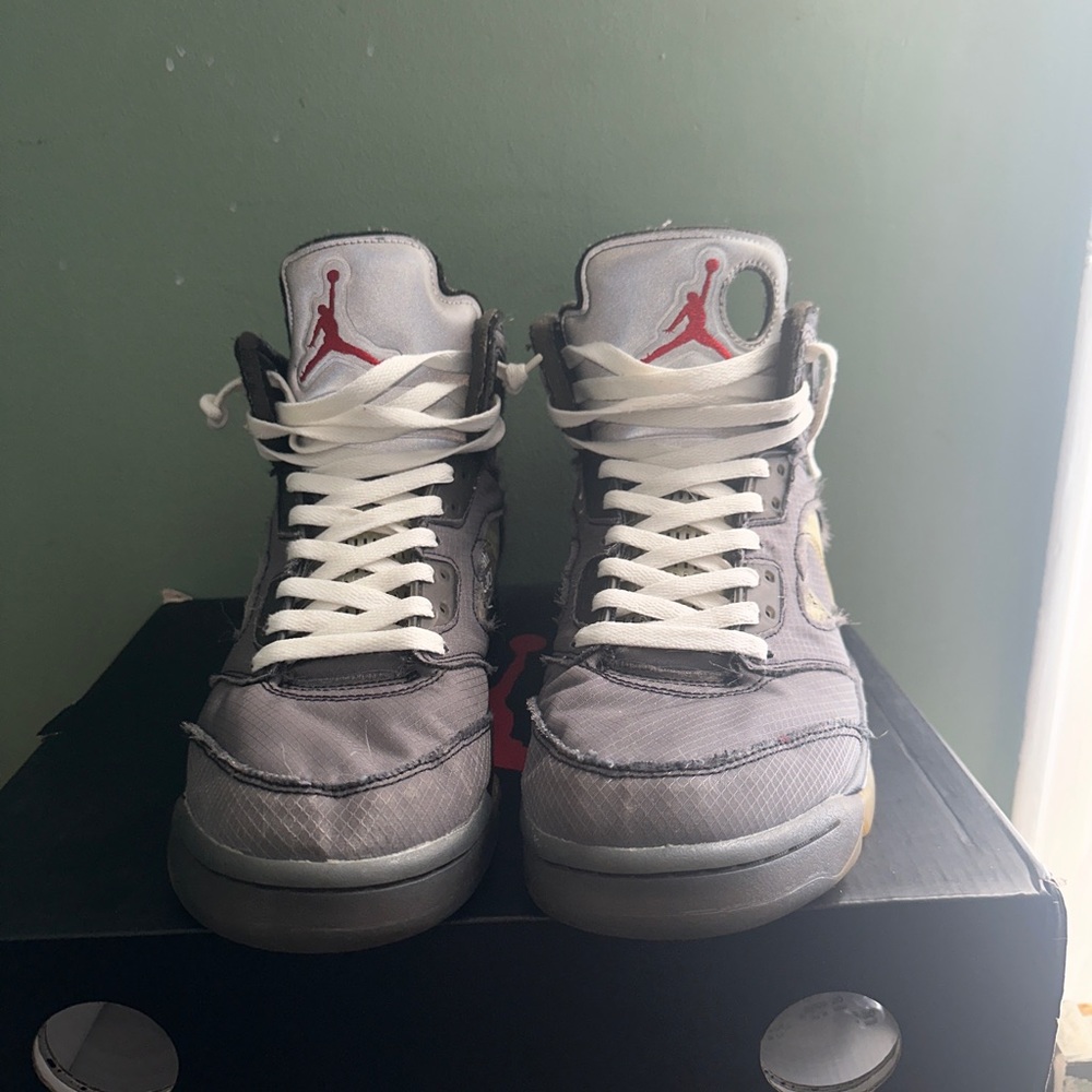 jordan 5 off white muslin